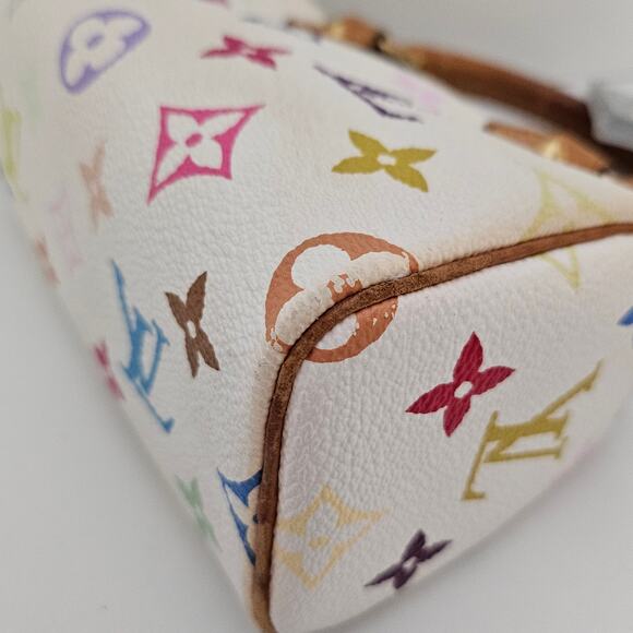 Louis Vuitton Takashi Murakami White Multicolor Mini Speedy - Picture 5 of 12